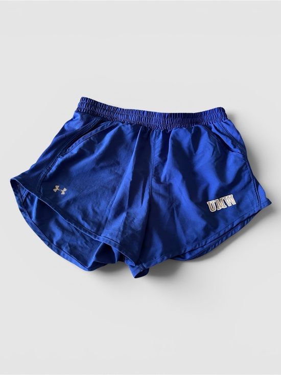 Under Armour Pants - Under Armour UMW Blue Running Athletic Shorts Women’s Small